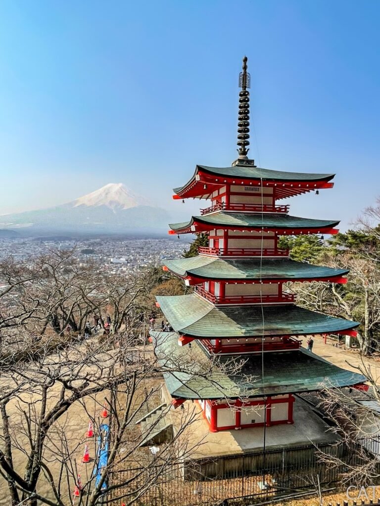 Fujiyoshida_Chureito Pagoda