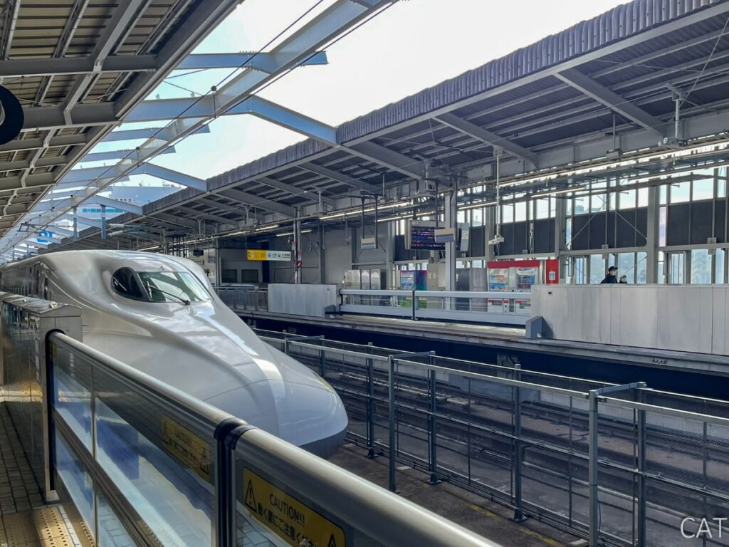 Shinkansen to Himeji