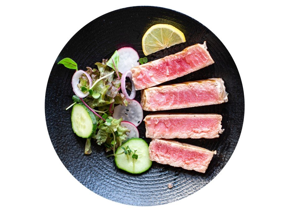 Grill tuna