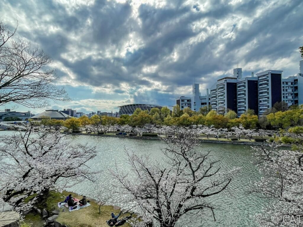 Hiroshima_Castle views