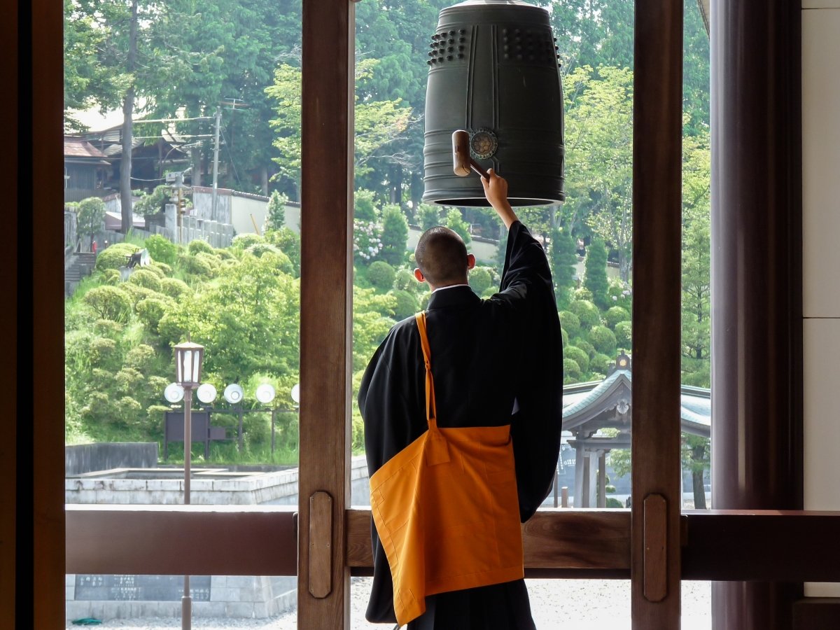 Japanese Buddhist Monk