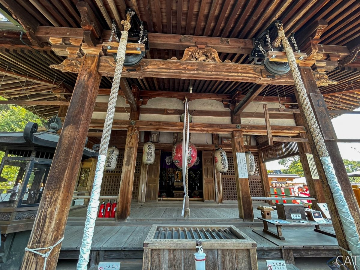 Temple Etiquette in Japan: What to Know Before You Visit_Rope and bell above the offering box