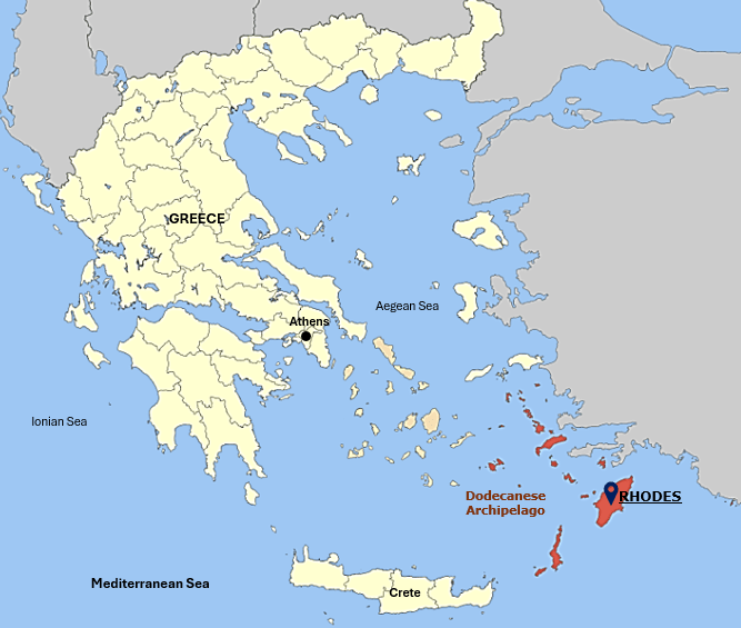 Location Rhodes