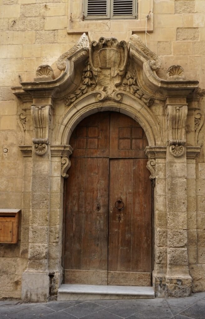 Antigua puerta Teatro Manoel, La Valeta, Malta