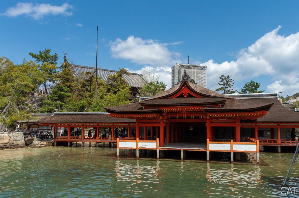Miyajima_Main Shrine Pavilion