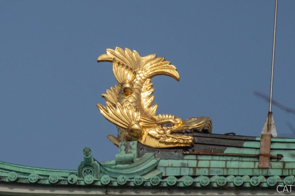 Odawara, Hakone, Fujiyoshida y Nagoya: Castillos, Fuji y Onsen: Shachihoko_Castillo Nagoya