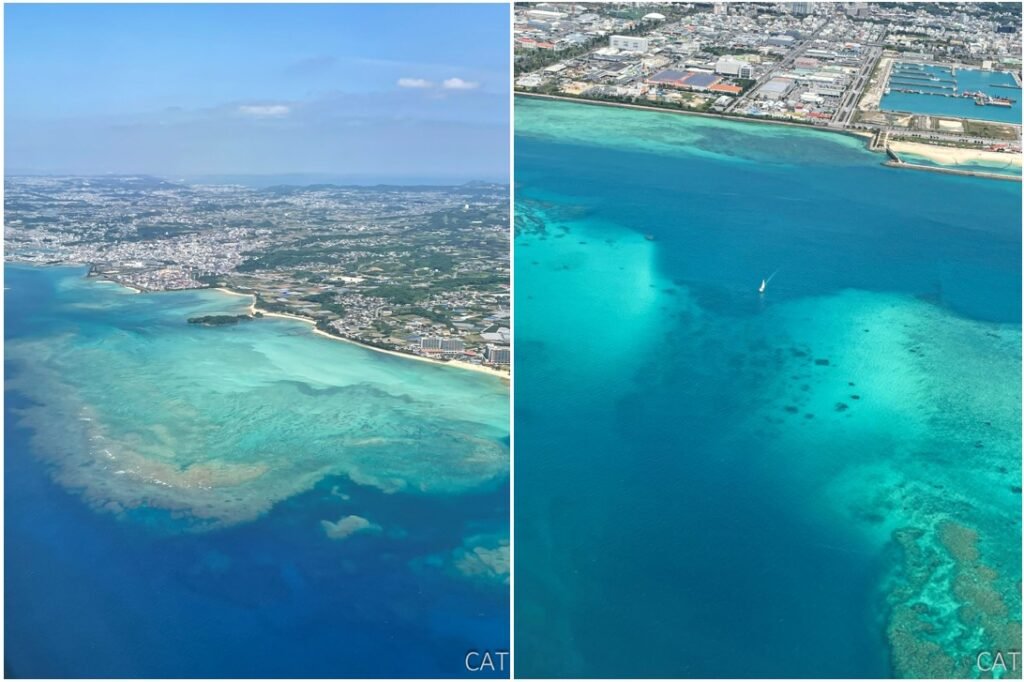 Okinawa from the air