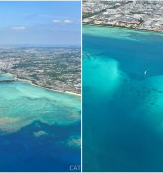Okinawa from the air