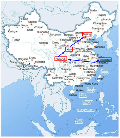China in 10 days