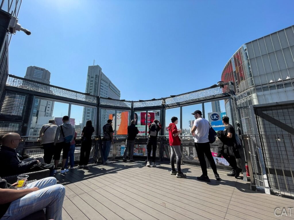 Tokio en 4 días: Terraza del centro comercial Magnet