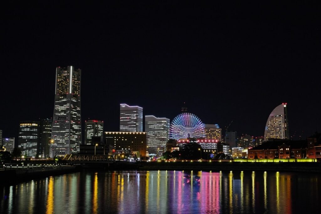 Yokohama de noche
